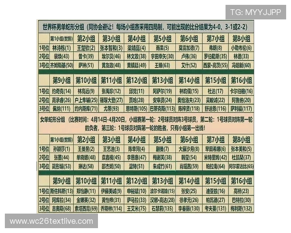 2026年世界杯小组抽签结果预测与热门球队分组情况分析